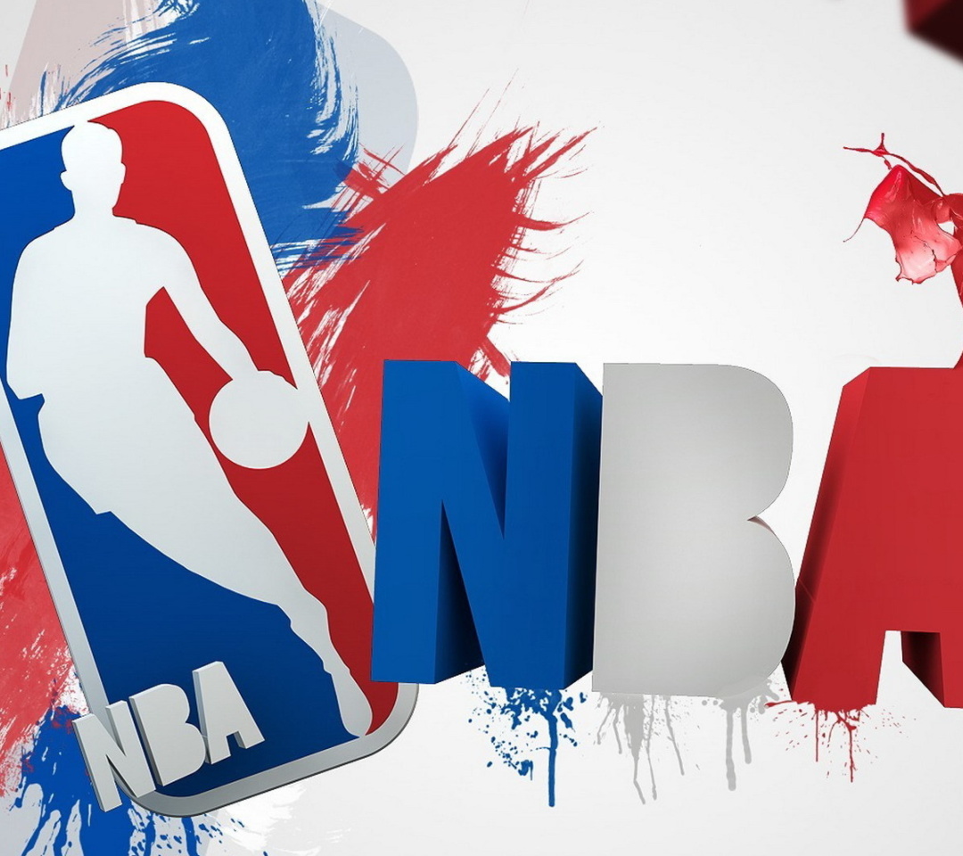 Das NBA Logo Wallpaper 1080x960