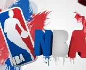 Fondo de pantalla NBA Logo 176x144