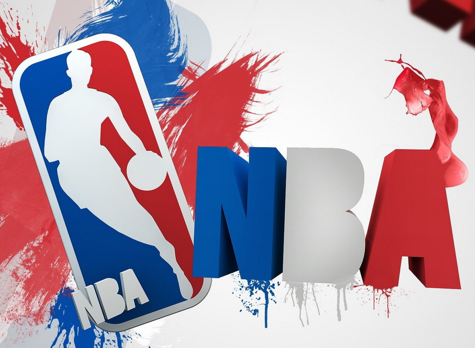 Das NBA Logo Wallpaper 1920x1408