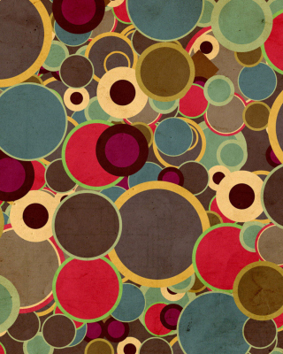 Abstract Circles Background for 240x320