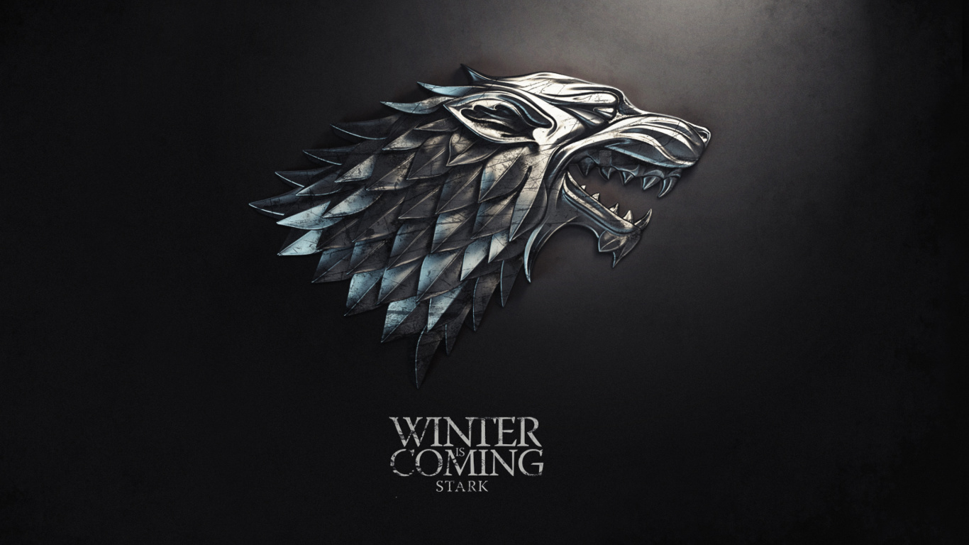 Winter is coming wallpaper 1366x768