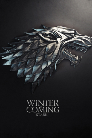 Winter is coming wallpaper 320x480