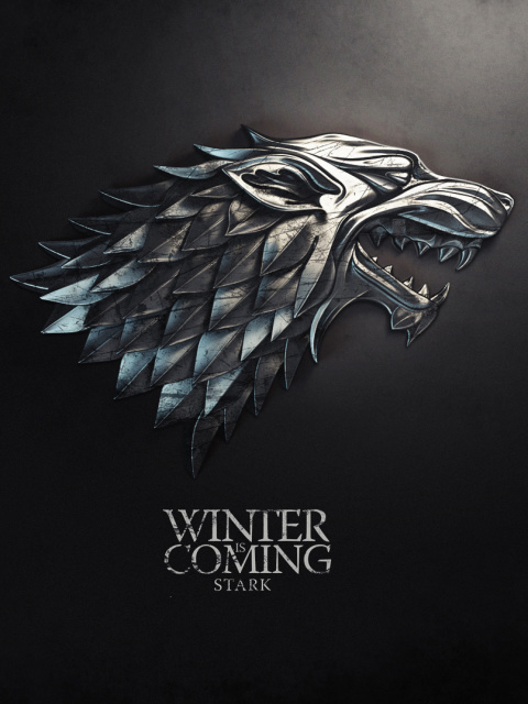 Winter is coming wallpaper 480x640