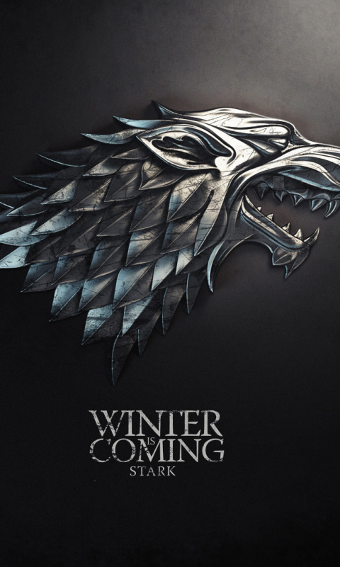 Winter is coming wallpaper 480x800