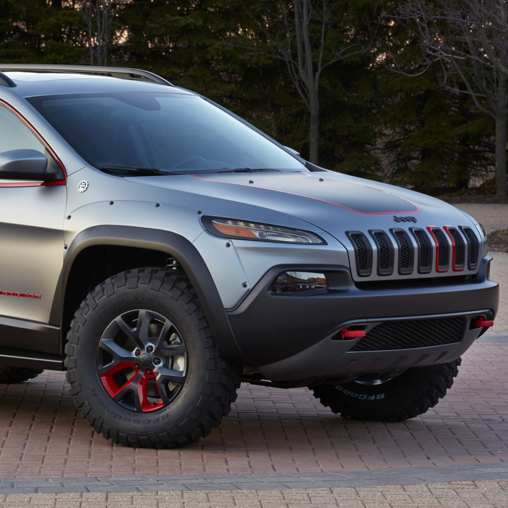 Sfondi 2016 Jeep Cherokee Trailhawk 4WD 1024x1024