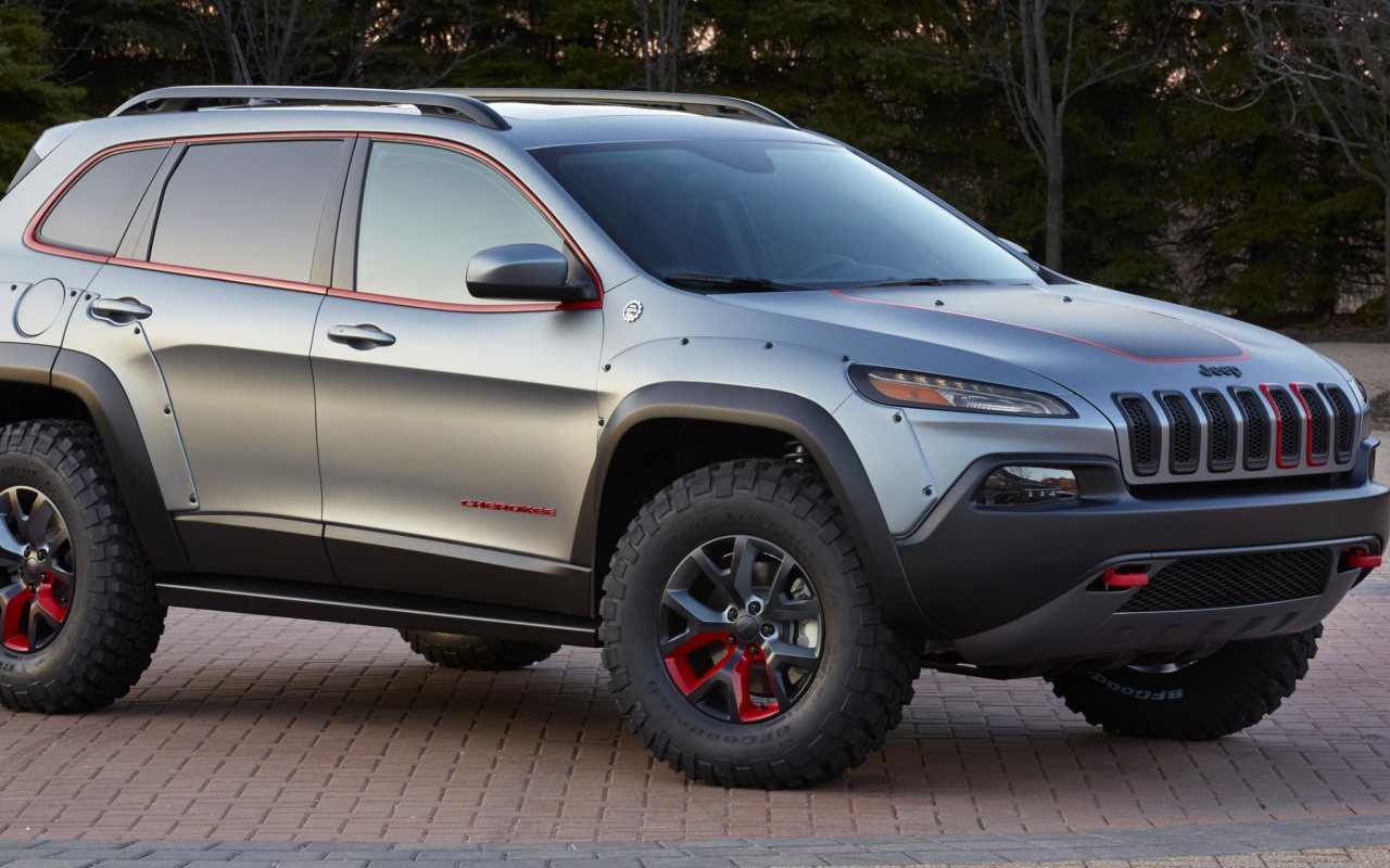 2016 Jeep Cherokee Trailhawk 4WD screenshot #1 1280x800