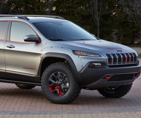 Screenshot №1 pro téma 2016 Jeep Cherokee Trailhawk 4WD 480x400