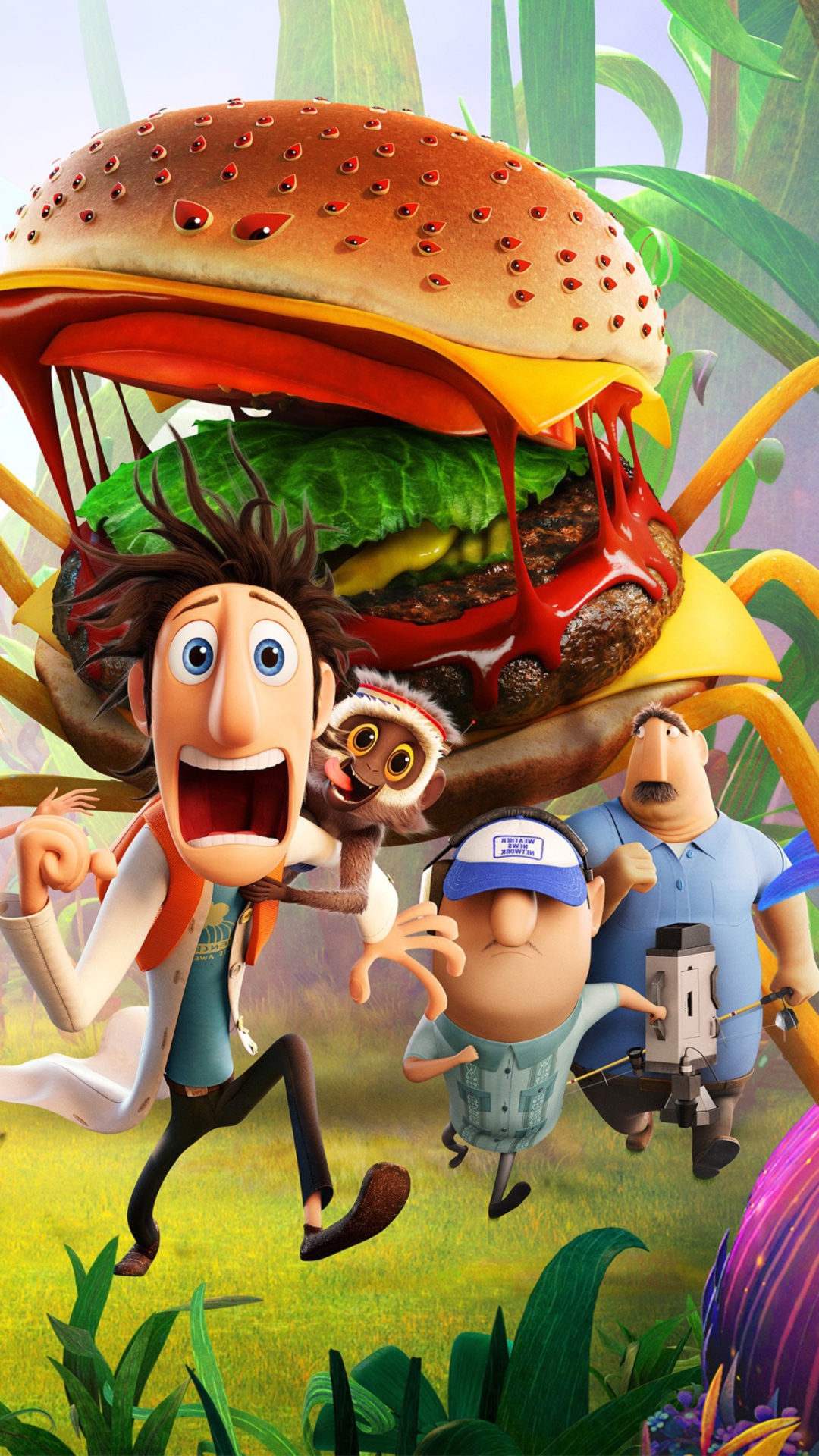 Das Cloudy With A Chance Of Meatballs Wallpaper 1080x1920