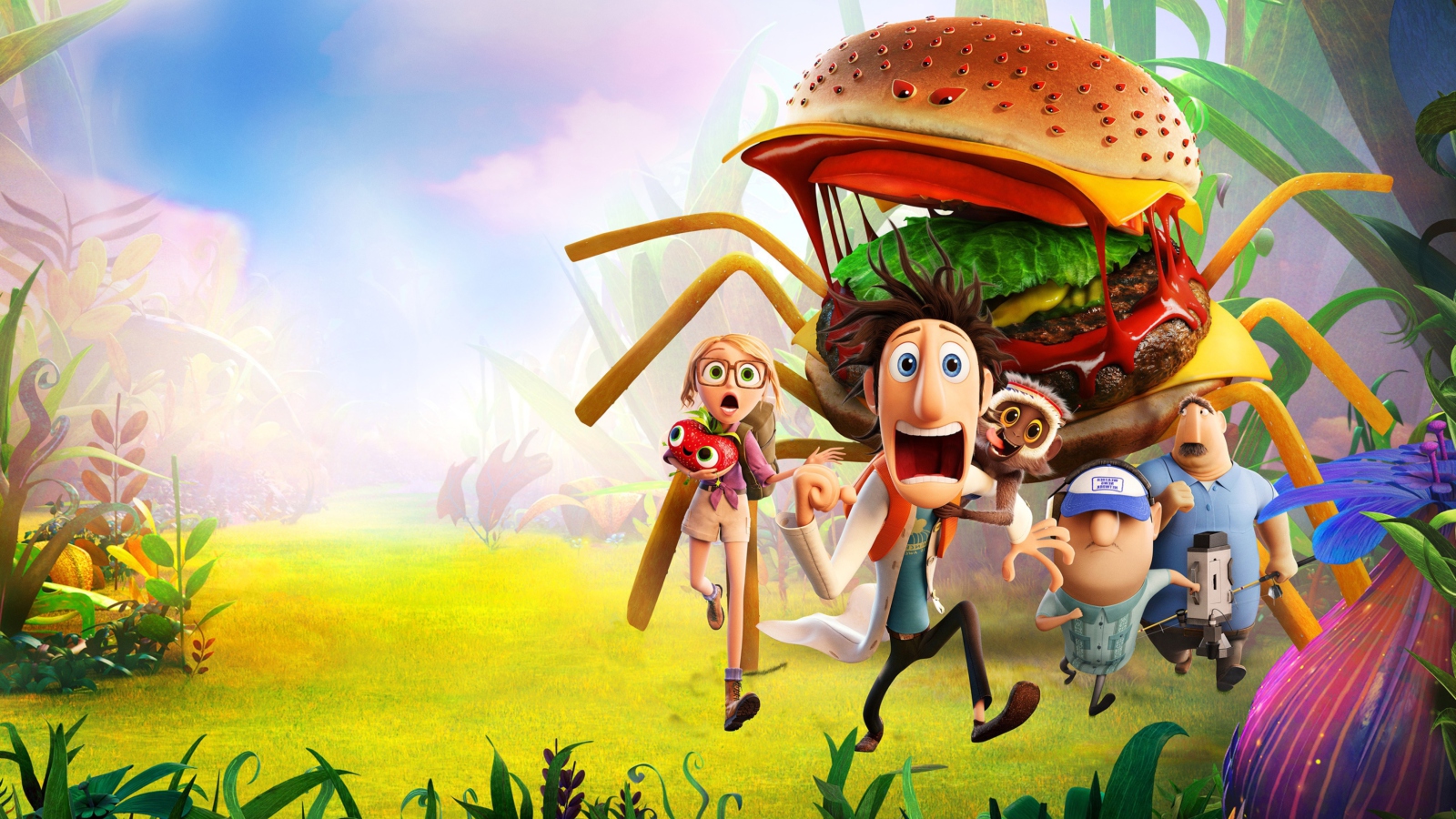 Screenshot №1 pro téma Cloudy With A Chance Of Meatballs 1600x900