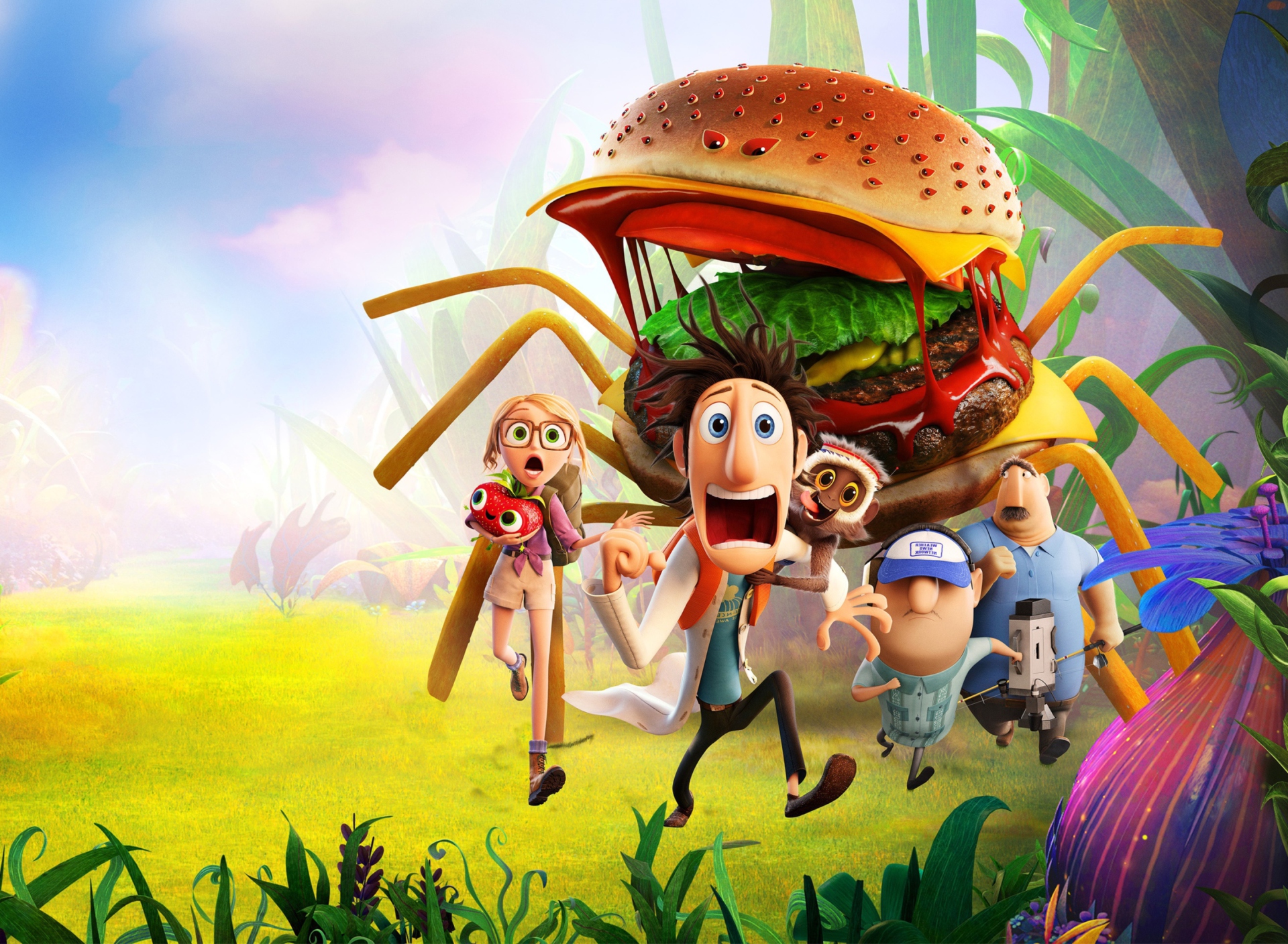 Fondo de pantalla Cloudy With A Chance Of Meatballs 1920x1408