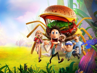 Cloudy With A Chance Of Meatballs wallpaper 320x240