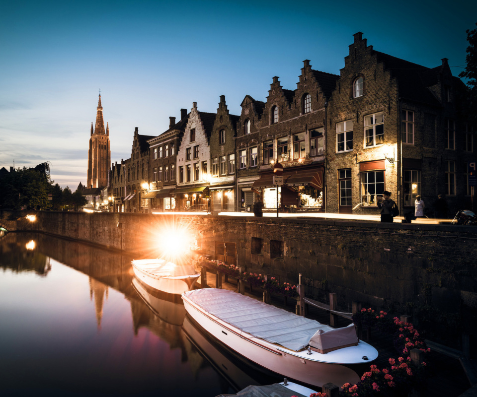 Belgium, West Flanders, Bruges wallpaper 960x800