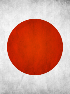 Japan Flag wallpaper 240x320