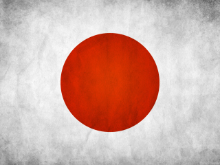 Das Japan Flag Wallpaper 320x240