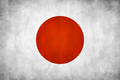Das Japan Flag Wallpaper 480x320