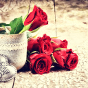 Sfondi Valentines Day Roses 128x128