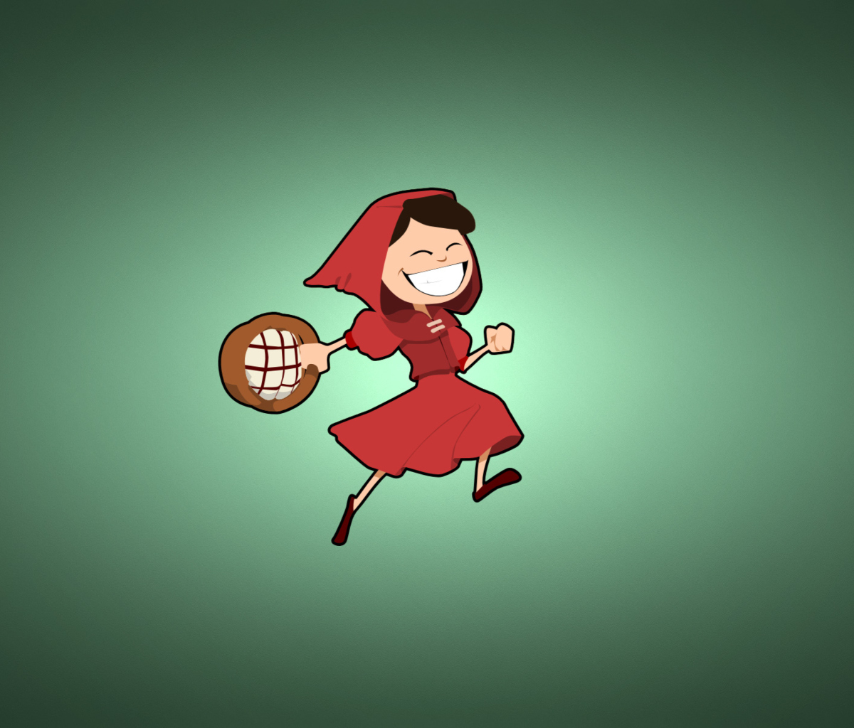 Das Red Riding Hood Wallpaper 1200x1024