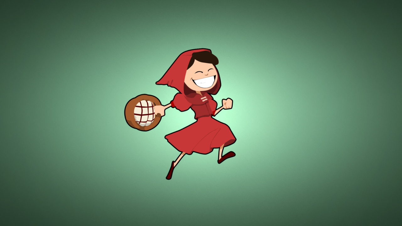 Das Red Riding Hood Wallpaper 1280x720