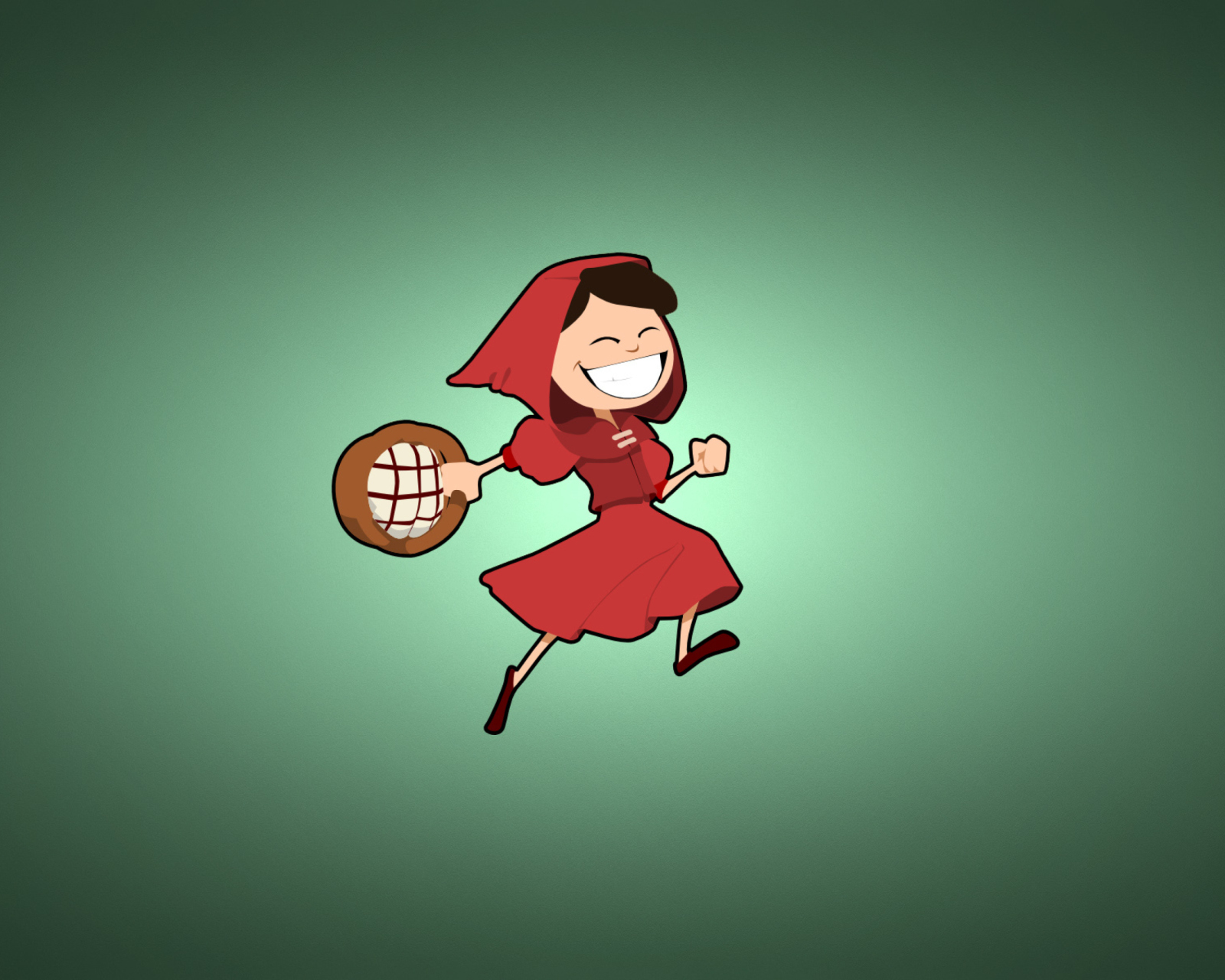 Red Riding Hood wallpaper 1600x1280