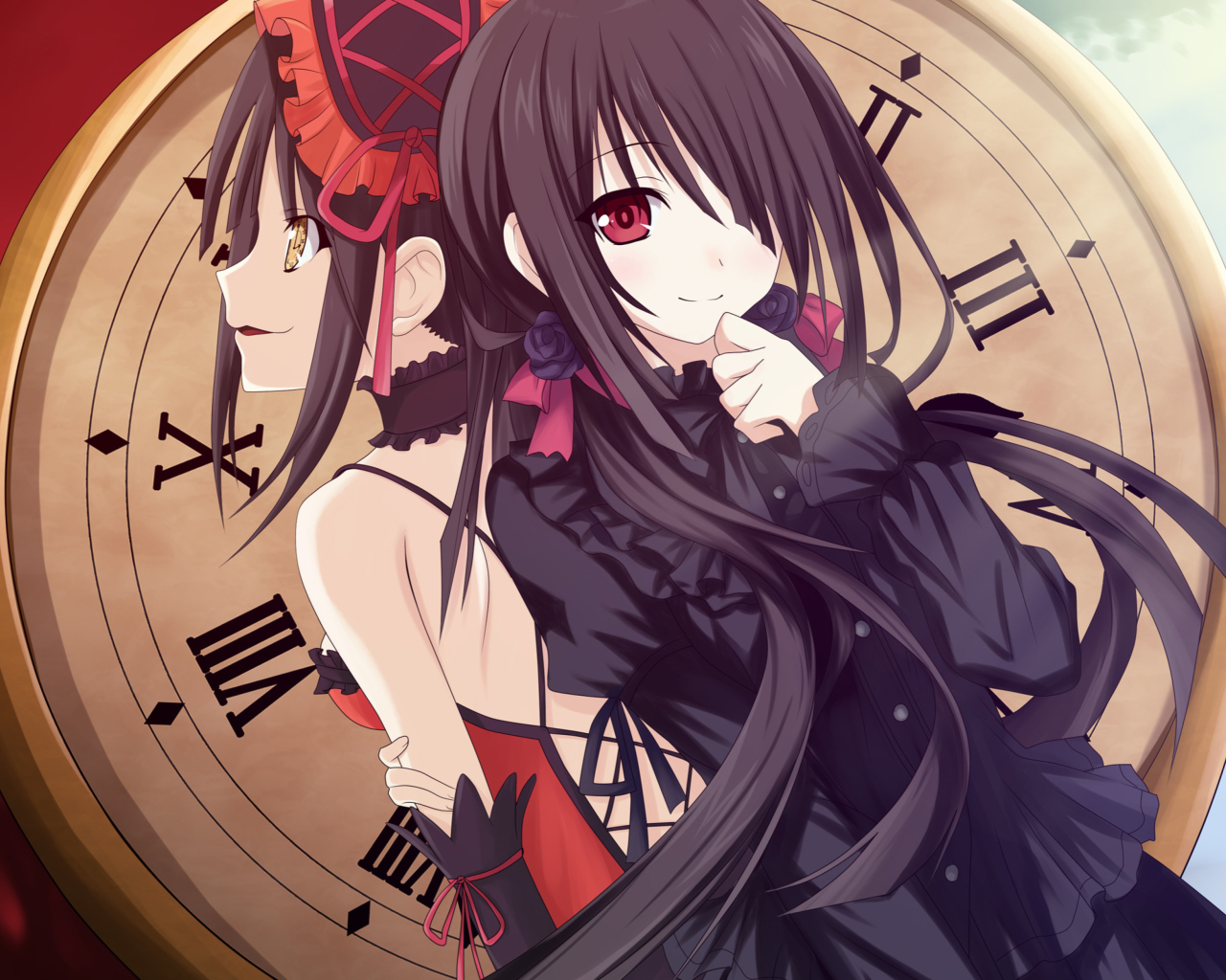 Screenshot №1 pro téma Date A Live, Tokisaki Kurumi 1280x1024