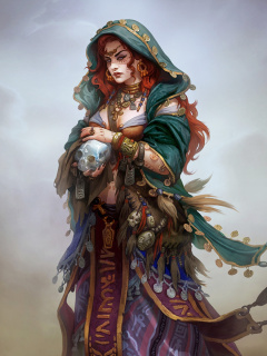 Gypsy Witchcraft in Romani mythology screenshot #1 240x320