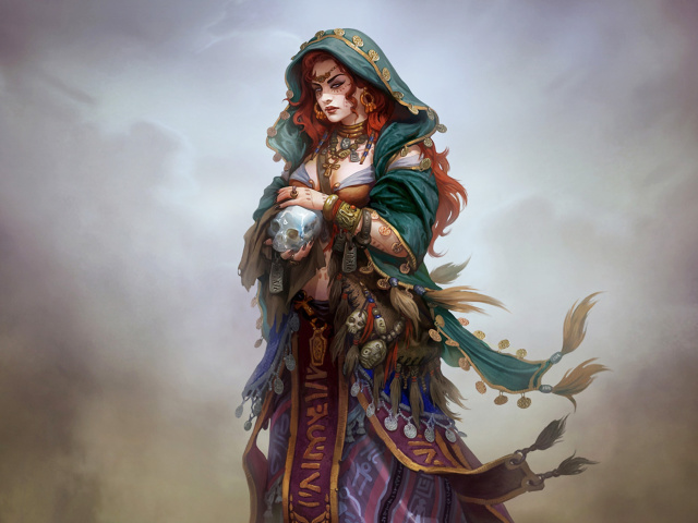 Fondo de pantalla Gypsy Witchcraft in Romani mythology 640x480