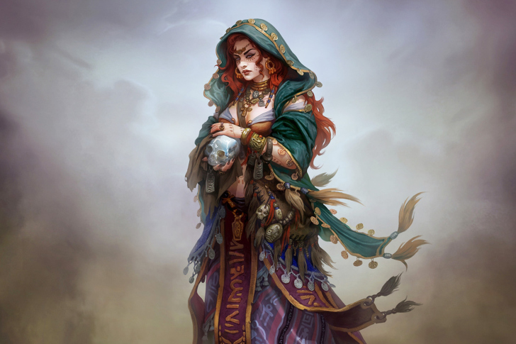 Gypsy Witchcraft in Romani mythology wallpaper