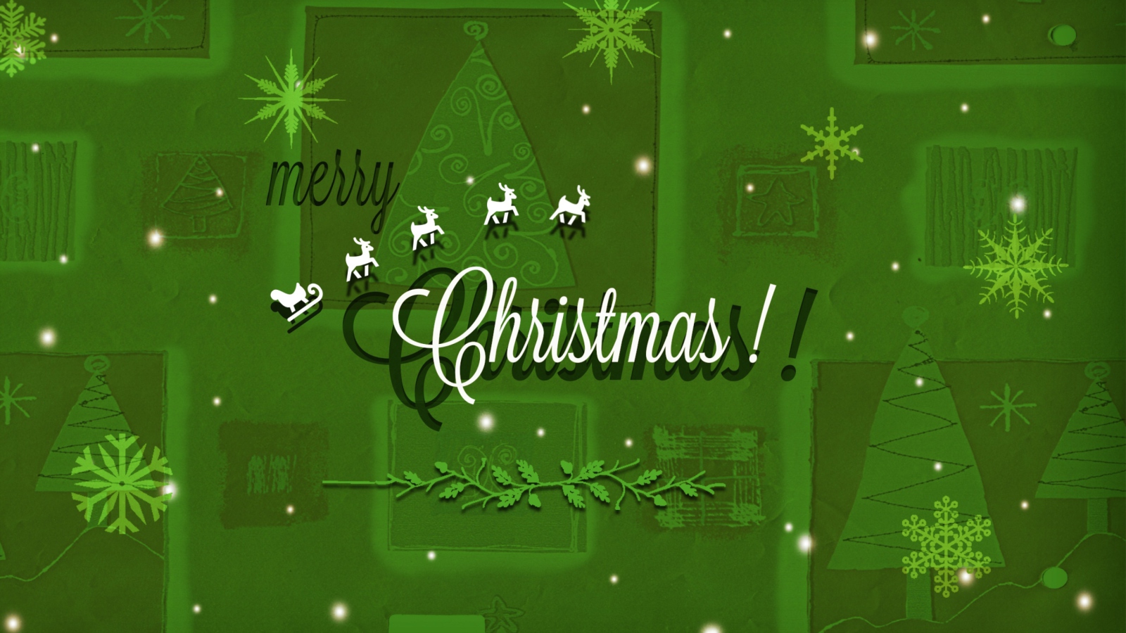 Das Merry Christmas! Wallpaper 1600x900