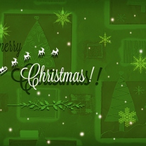 Das Merry Christmas! Wallpaper 208x208