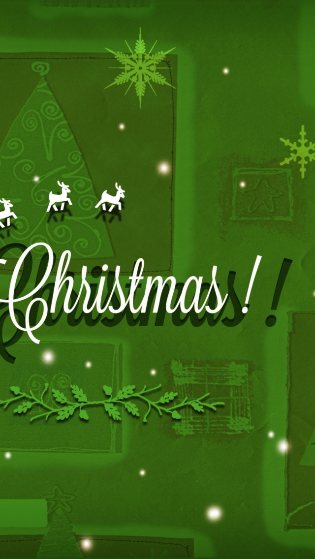 Das Merry Christmas! Wallpaper 640x1136