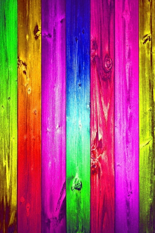 Fondo de pantalla Colourful Wall 320x480