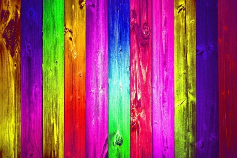 Das Colourful Wall Wallpaper 480x320