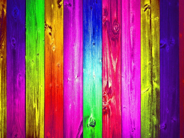 Fondo de pantalla Colourful Wall 640x480