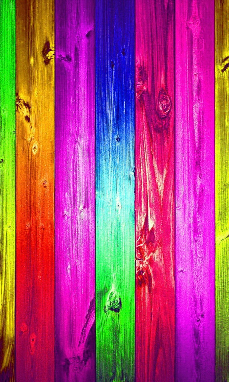 Das Colourful Wall Wallpaper 768x1280