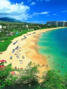 Fondo de pantalla Kaanapali Beach Maui Hawaii 132x176