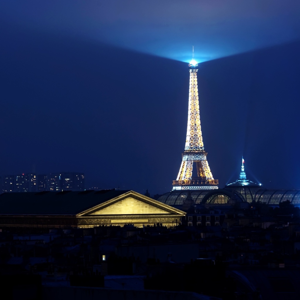 Fondo de pantalla Paris Night 1024x1024