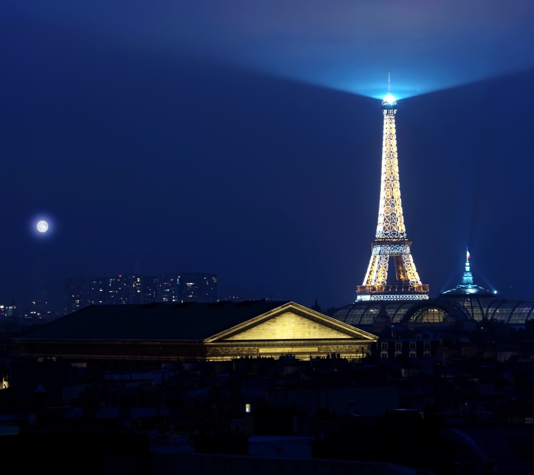Обои Paris Night 1080x960