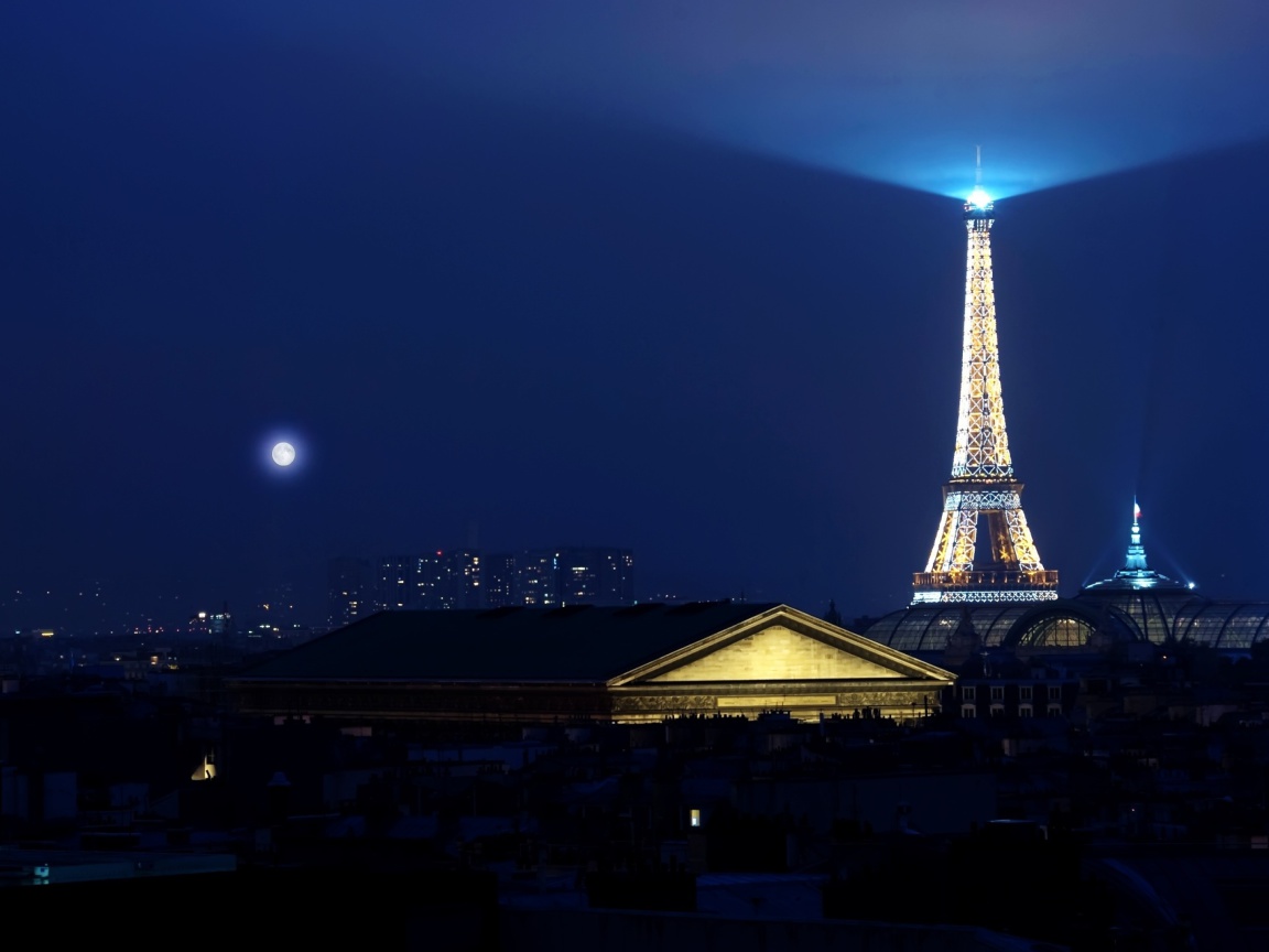 Das Paris Night Wallpaper 1152x864