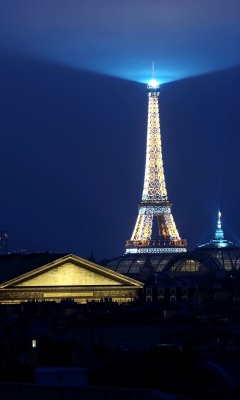 Paris Night screenshot #1 240x400
