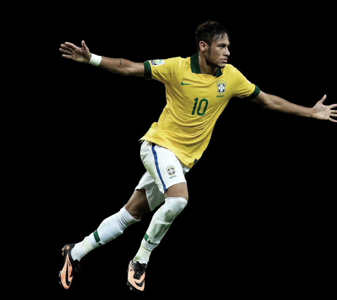 Sfondi Neymar Brazil Football Player 1080x960