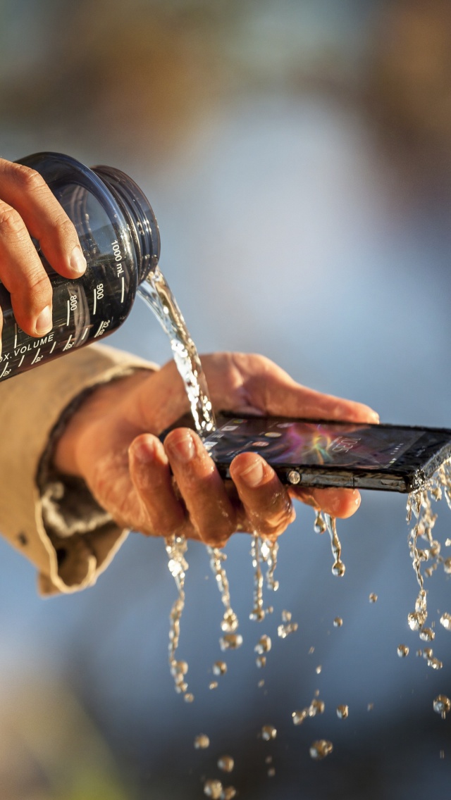 Sony Xperia Z Waterproof wallpaper 640x1136