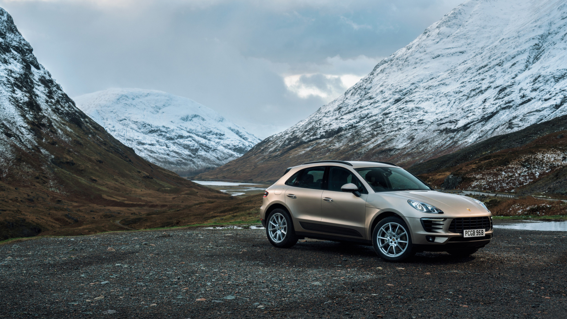 Fondo de pantalla Porsche Macan 1920x1080