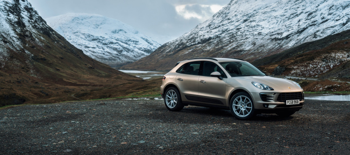 Das Porsche Macan Wallpaper 720x320