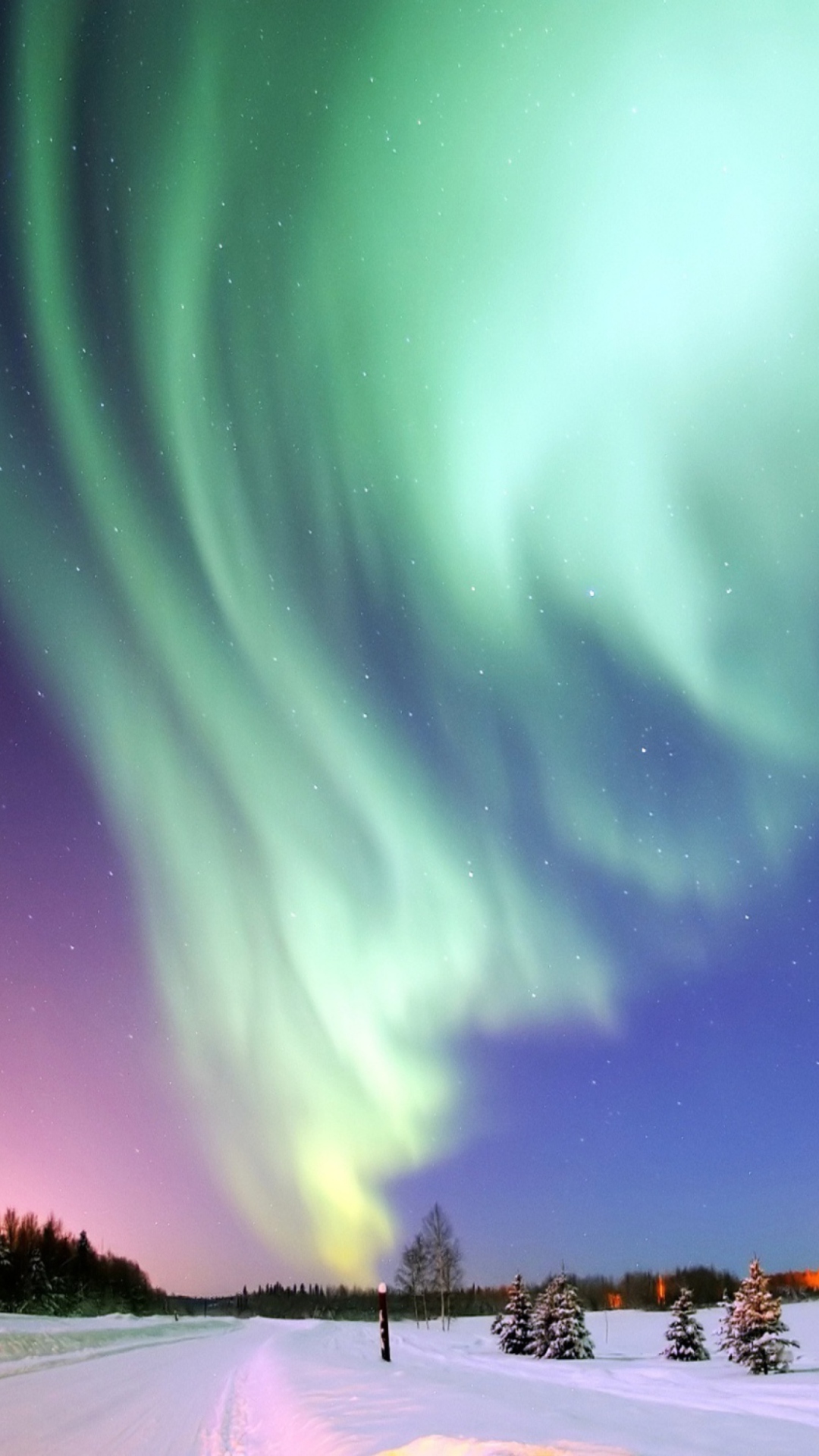 Screenshot №1 pro téma Aurora Borealis 1080x1920
