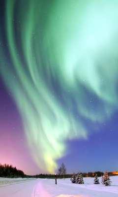 Aurora Borealis screenshot #1 240x400