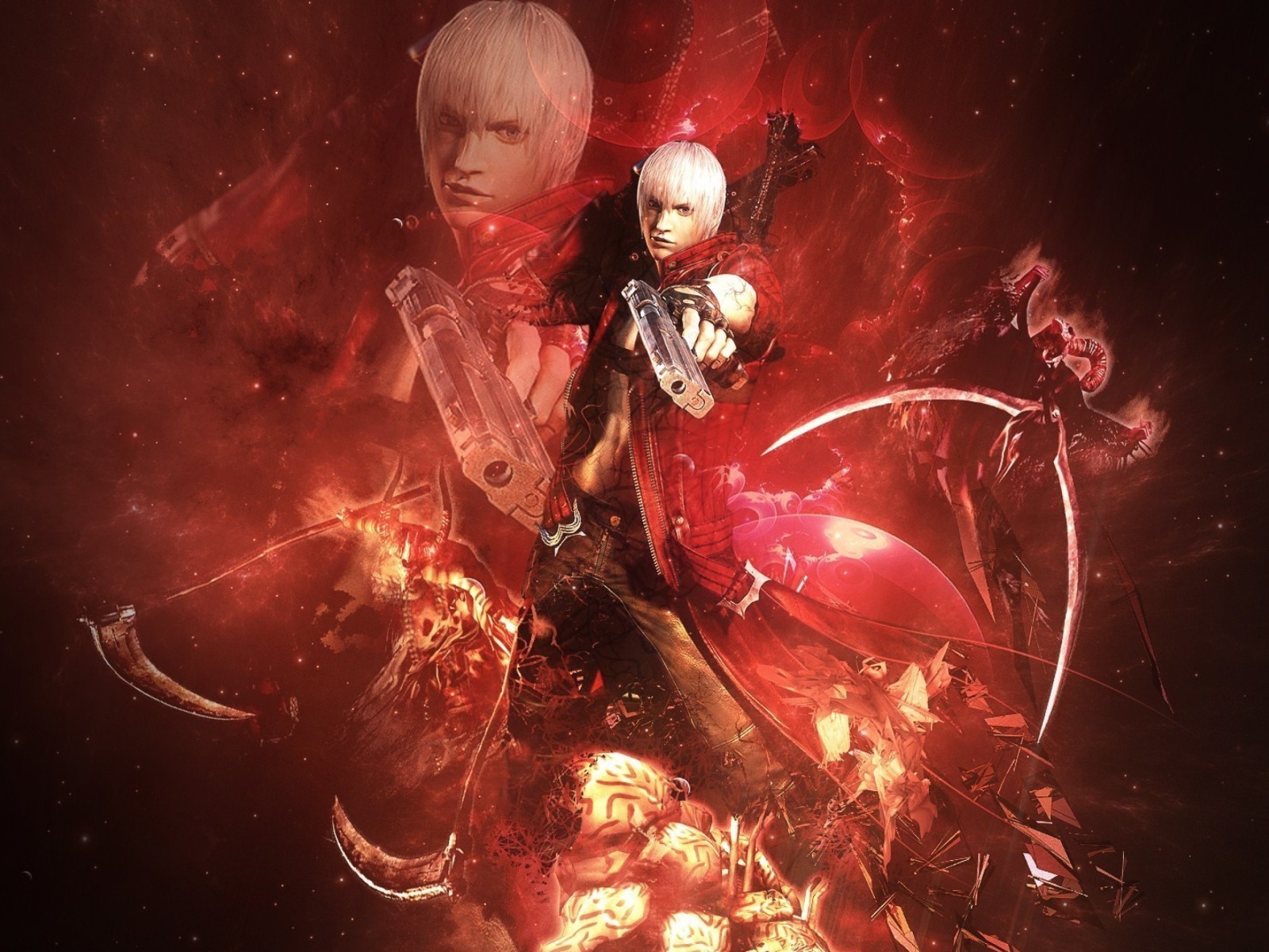 Devil may cry 3 wallpaper 1600x1200
