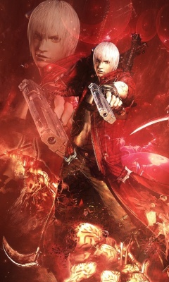 Обои Devil may cry 3 240x400