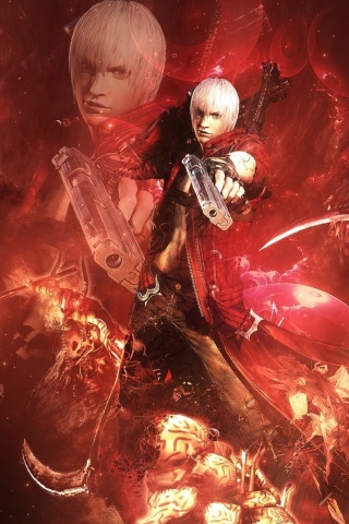 Devil may cry 3 wallpaper 320x480