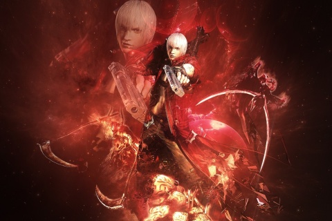 Devil may cry 3 wallpaper 480x320