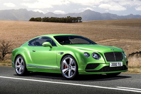 Das Bentley Continental GT 4 Wallpaper 480x320